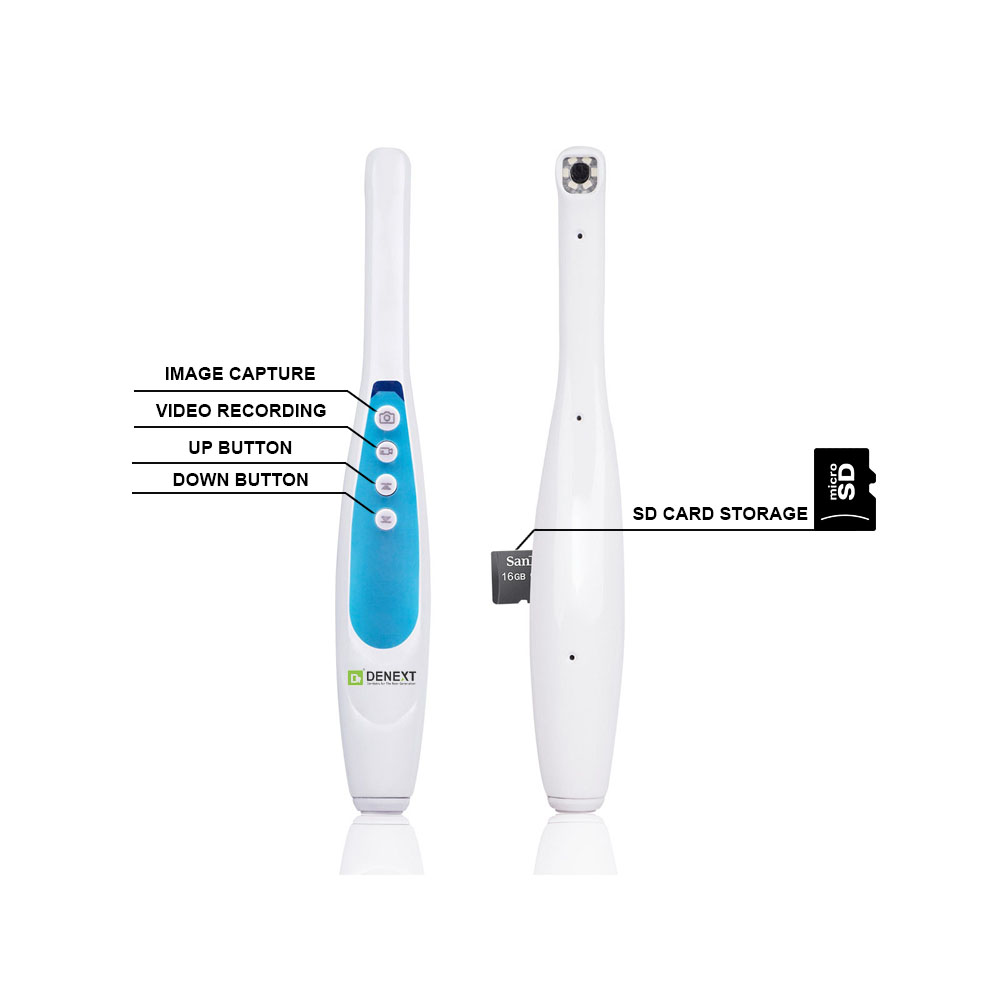 DENEXT INTRAORAL CAMERA WITH SCREEN AND TFT SCLAMP