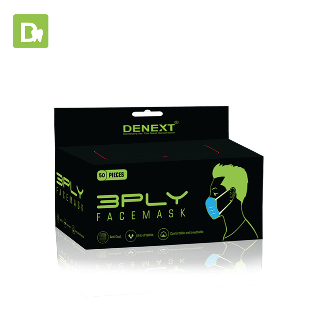 Denext 4 PLY Disposable Mask