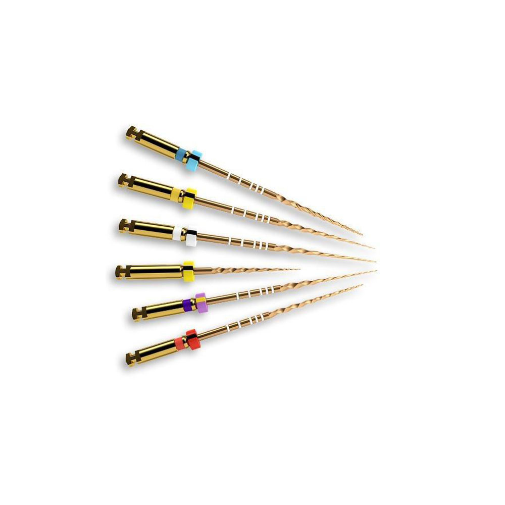 thumbnail image 2 of Dentsply ProTaper Gold Rotary Files – 31mm, 6 Files/Pack (F1,F2,F3,S1,S2,SX), Made In Switzerland 2 of 6