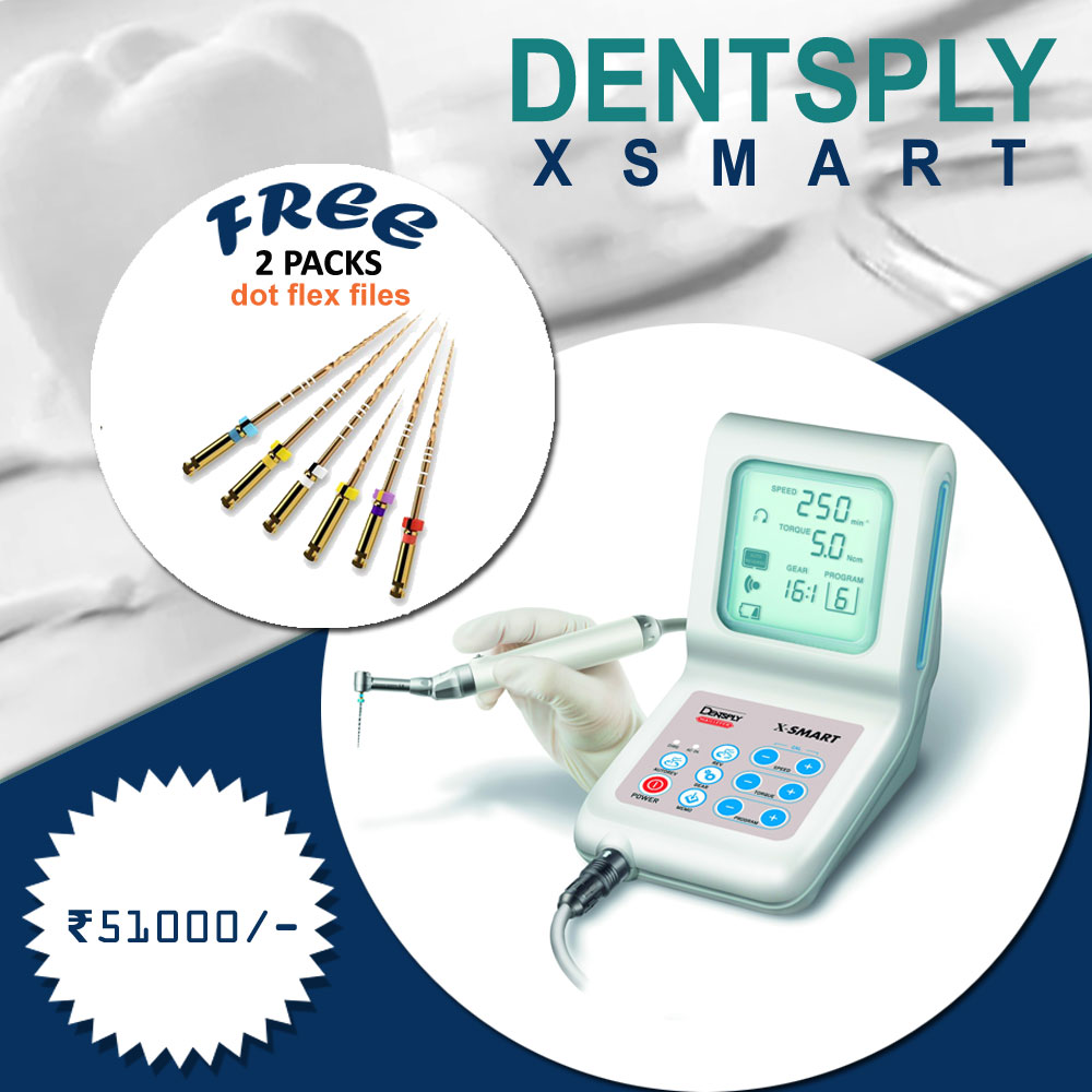 Dentsply X smart Endodontic Motor , Dentsply Protaper Gold files(2