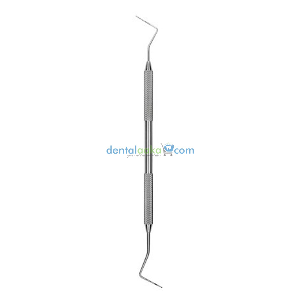 Hu-Friedy CP-12 UNC Color Coded Periodontal Probe - Single End, #6 Satin Steel Handle
