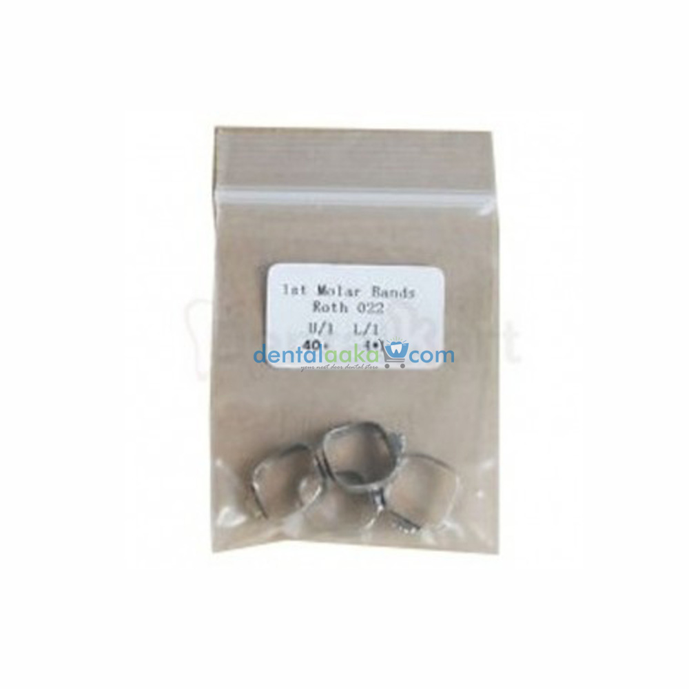 Buy SYDEN PREFORMED MOLAR BAND WITH PRE WELDED ROTH BUCCAL CONVERTIBLE