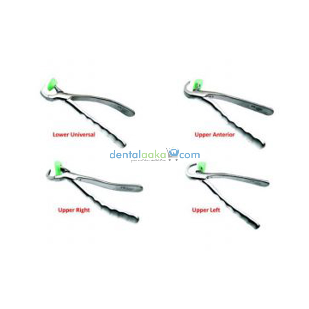 TOP DENT PHYSICS FORCEPS (SET OF 4)