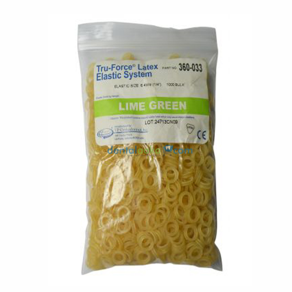 Buy TP ORTHO PLAIN LATEX TOOTH COLOUR ELASTICS 1000/PK Online at Best