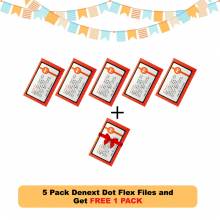 Buy 5 Pack Denext Dot Flex Files and Get 1 Pack FREE
