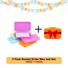Buy 5 Pack Denext Ortho Wax and Get 1 Pack FREE