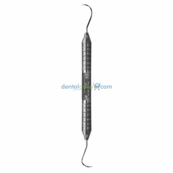 HU-FRIEDY 2N COLOR-CODED NABERS SATIN STEEL PROBE
