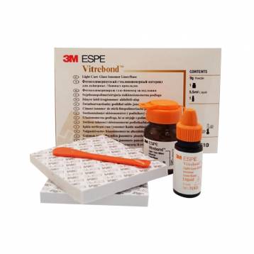 3M ESPE VITREBOND LIGHT CURE GLASS IONOMER LINER/BASE INTRO KIT