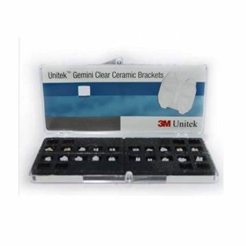 3M UNITEK GEMINI CLEAR BRACKETS