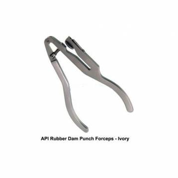 API Rubber dam forceps