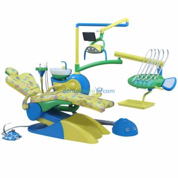 CHESA BARNEY CONTINENTAL DENTAL CHAIR -YELLOW