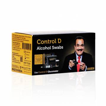 Control D Alcohol Swab