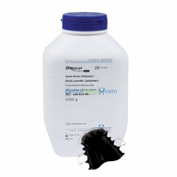 DENTAURUM ORTHOCRYL POWDER BLACK & WHITE