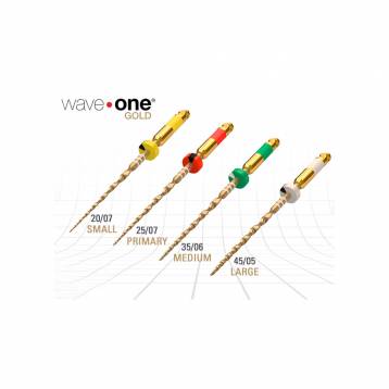 Dentsply Wave One Gold Rotary Files