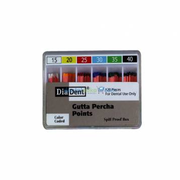 DIADENT GUTTA PERCHA POINTS - NON STANDARDIZED (pk of 100)