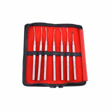 GDC Sub Gingival Scalers S/7 w Pouch