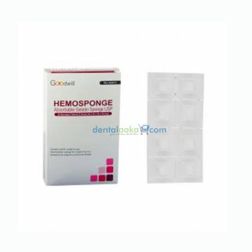 Goodwill Hemosponge 10x10x10 MM Absorbable Gelatin Sponge 32/pk