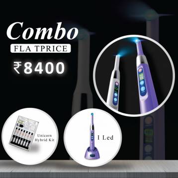 Buy Woodpecker I LED and  Unicorn Denmart Hybrid Composite Kit - Prime Dental USA Combo