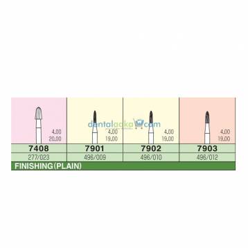 MANI  Carbide Burs FG - Finishing Plain