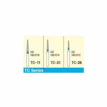 MANI DIAMOND BURS - TAPER CONICAL END / TC SERIES (Pack of 5)