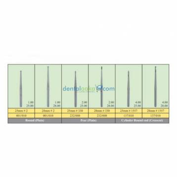 MANI  Surgical Carbide Burs 28mm