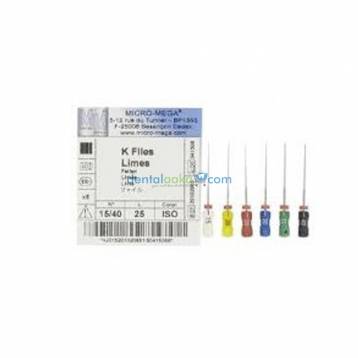 Micro Mega K Files 25mm