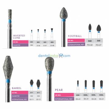 PRIMA CLASSIC DENTAL DIAMOND BURS