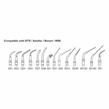 Denext Scaler Tips (compatible with Woodpecker DTE/ Satellac/ Bonart/ NSK)