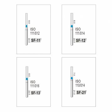 Apple Dental Diamond Bur SF Series (Pack of 10)