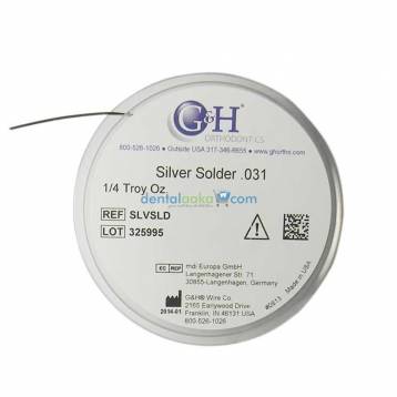 G&H SILVER SOLDER WIRE 6 FT. 1/PK