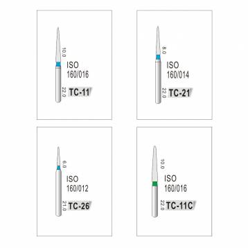 Apple Dental Diamond Bur TC Series (Pack of 10)