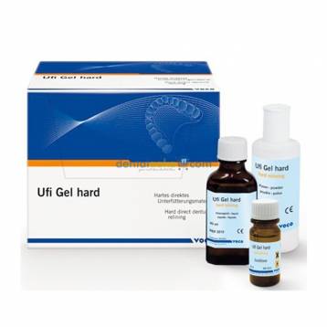 VOCO UFI GEL HARD - HANDMIX & CARTRIDGE SETS (Denture Relining Material)