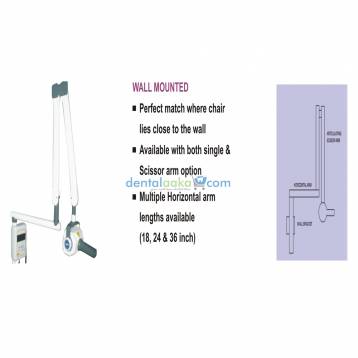 GOMAX  XRAY WALL SCISSOR ARM WITH HEAD AND TIMER