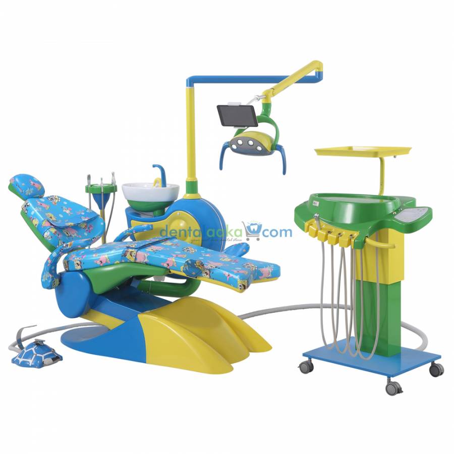 Buy Chesa Barney Dental Chair With Trolley Blue Online At Best