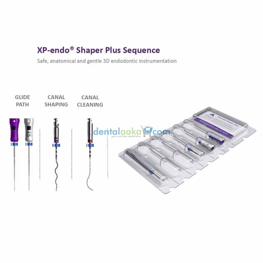 Buy FKG XP - ENDO SHAPER PLUS SEQUENCE 25MM Online at Best Price ...