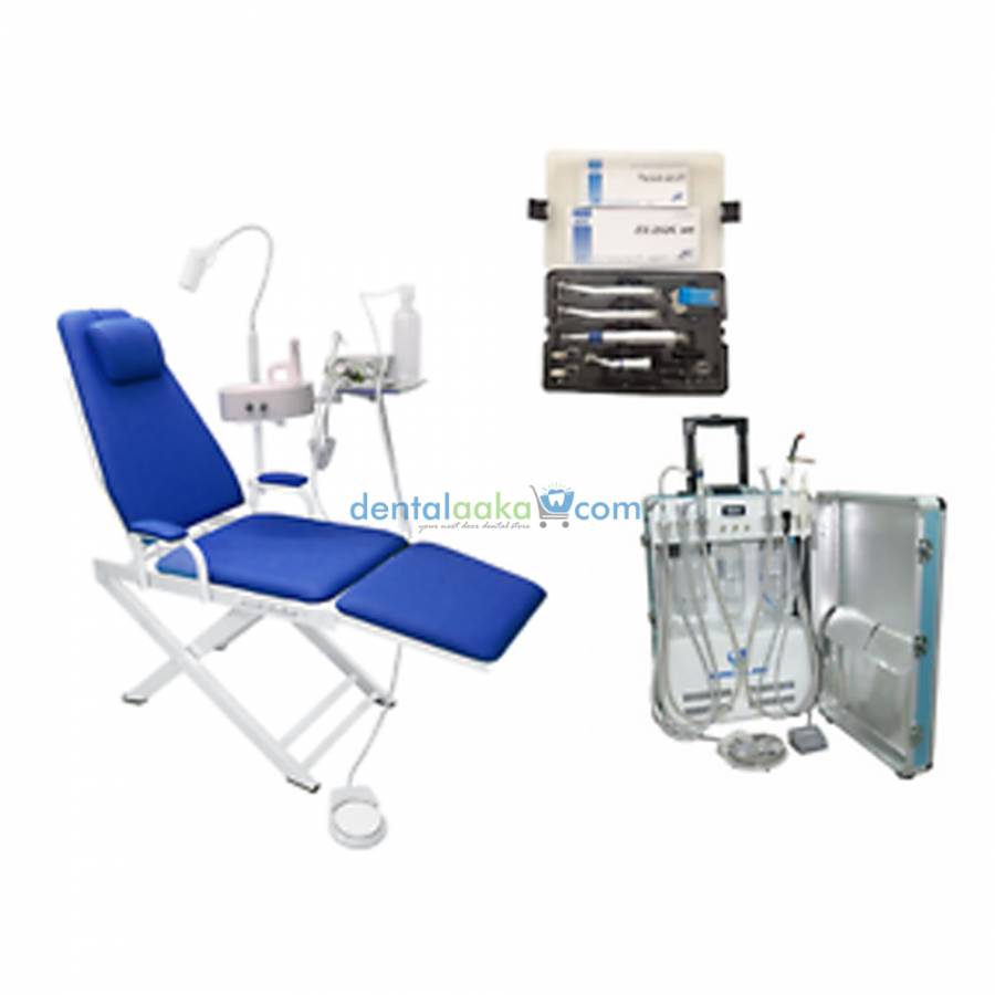 Buy Chesa Portable Dental Chair Dental Led Light Stool Suitcase