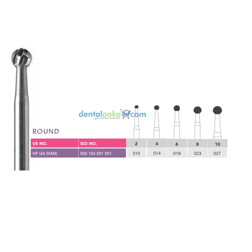 Buy PRIMA DENTAL Hp/Straight Handpiece Carbide Bur Online at Best Price